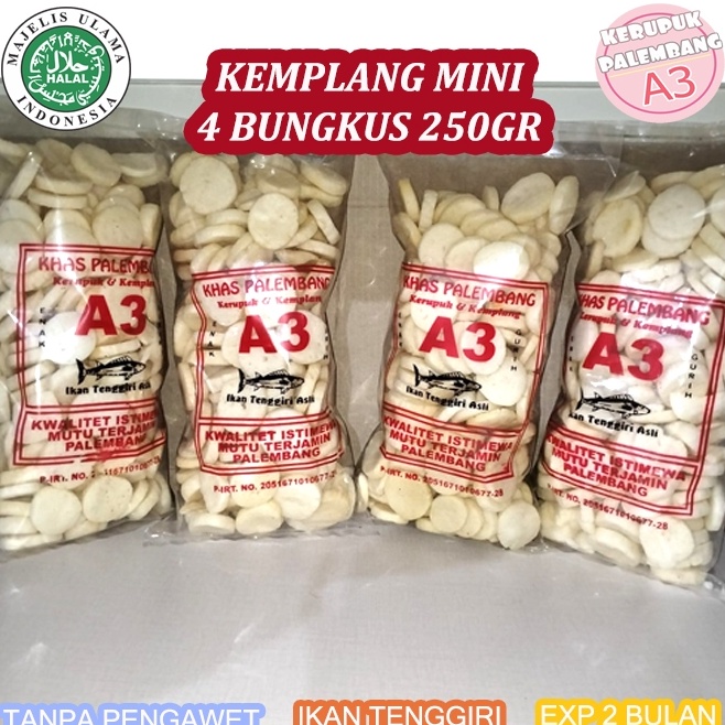 

Extra promo PAKET KEMPLANG MINI SUPER 25GR X 4 BUNGKUS