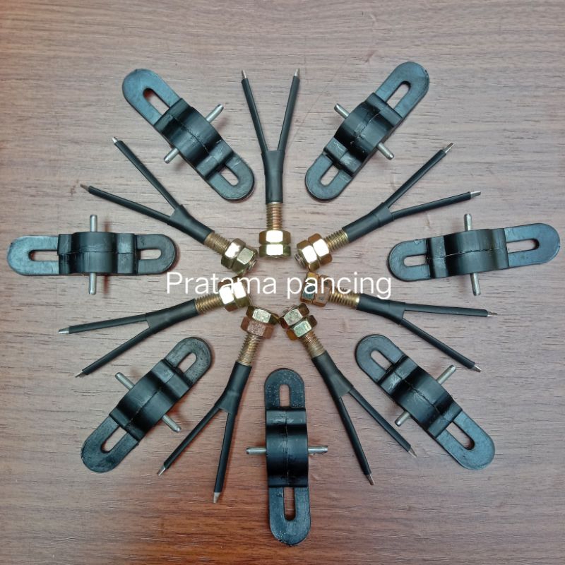 cagak pion sensitive besi hitam joran timbang