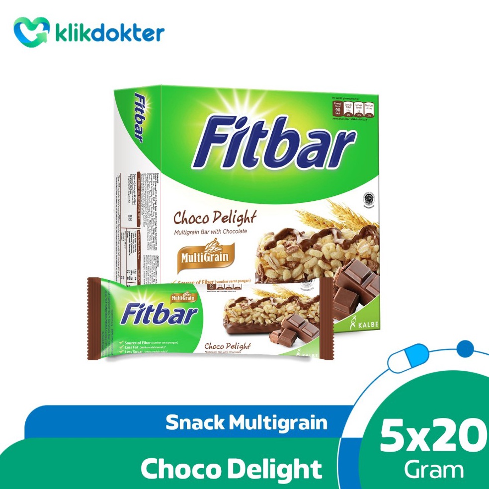 

Dijamin puas Fitbar Multigrain Chocolate Delight 5x2gr