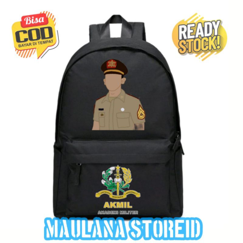 Tas Ransel Taruna Akmil/Akpol/Polri/TNI Dll~Tas ransel Dewasa