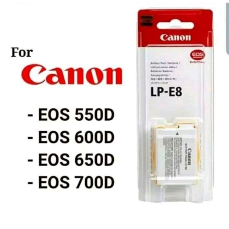 Batrai Batere Batre Canon 550D 600D 650D 700D Baru