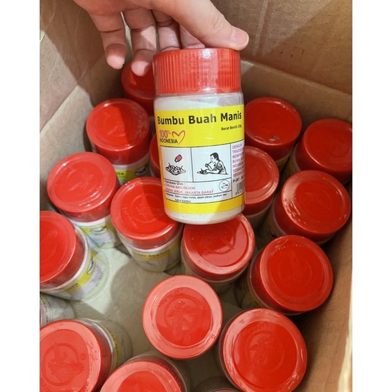 

Dikirim secepatnya Bumbu Garam buah Cap Elang ORIGINAL 1 BOTOL 15 gr