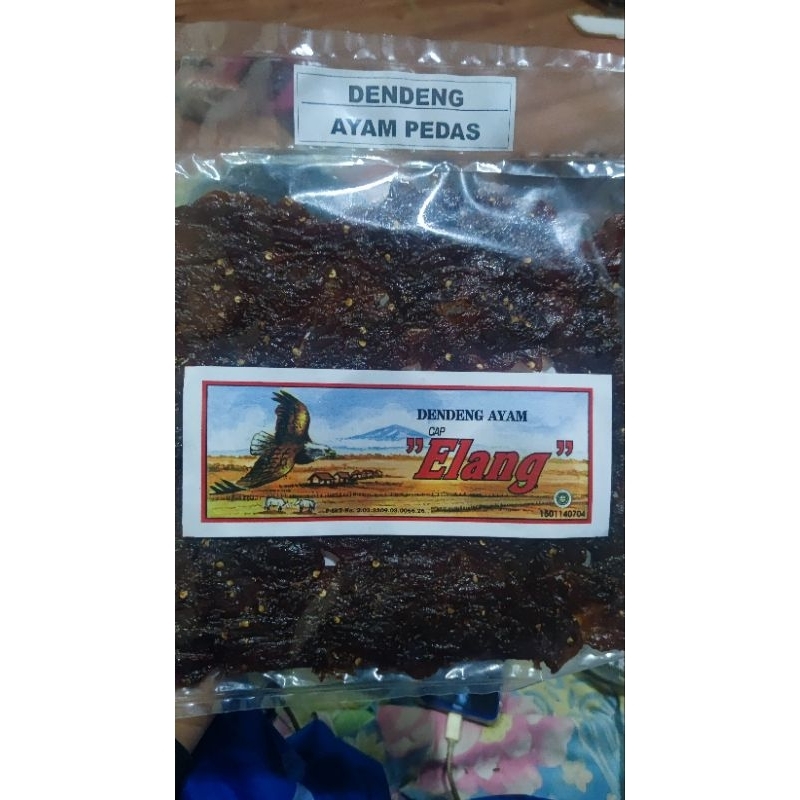 

dendeng ayam cap elang berat 250gram