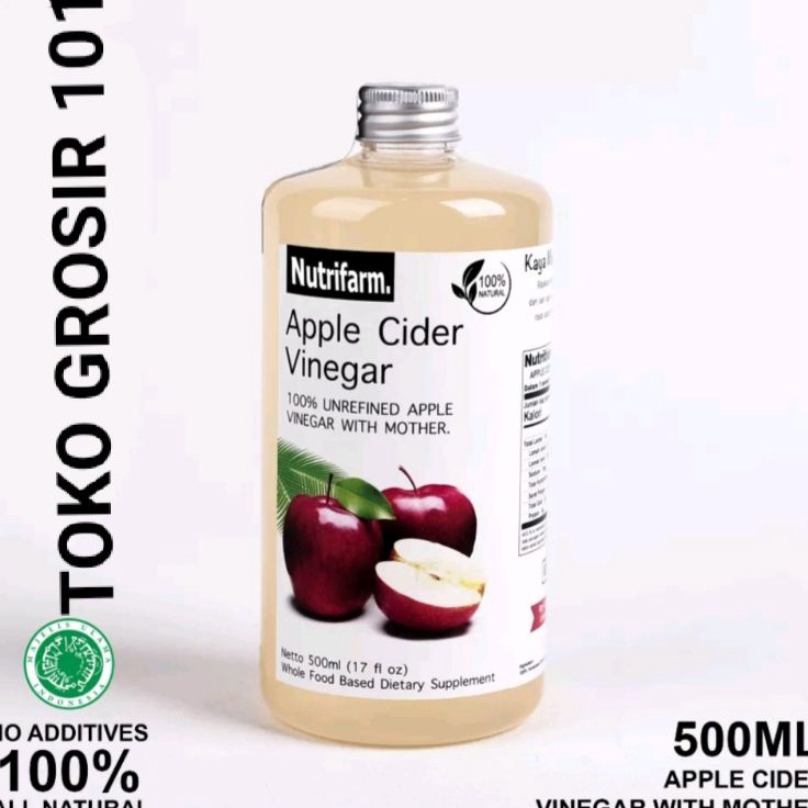 

Lariz CUKA APEL ORIGINAL ORGANIK 5ML APPLE CIDER VINEGAR CUKA SARI