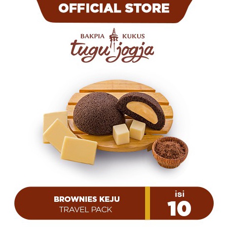 

Sabet Promo Bakpia Kukus Tugu Jogja Brownies Keju Travel Pack