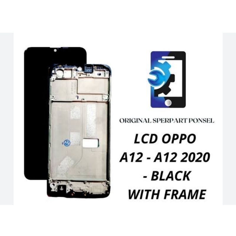 LCD FULLSET FREM OPO A12