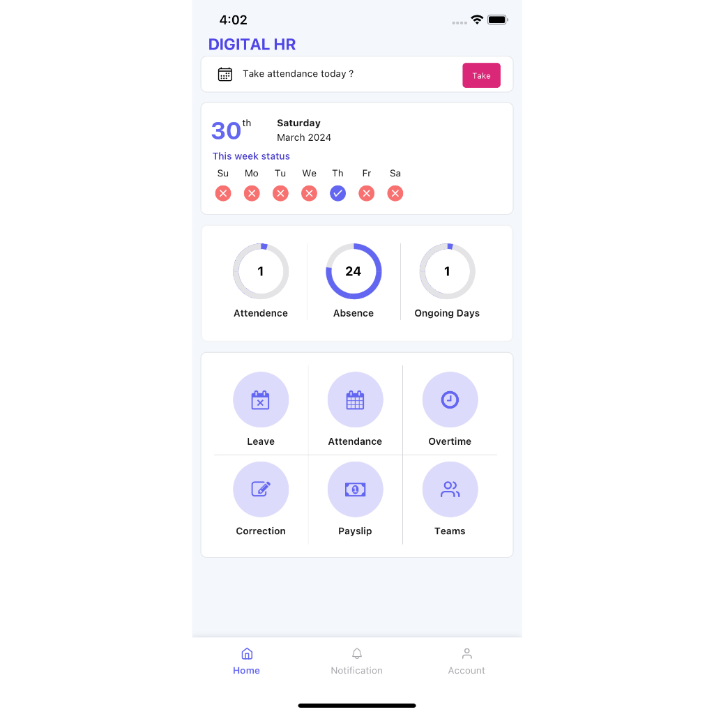Source code aplikasi HRD HRIS Absensi Penggajian (Web Dan Mobile Apps)