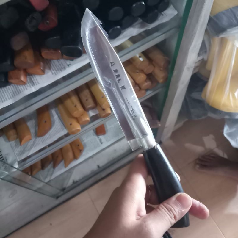 pisau dapur cap garpu+sarung