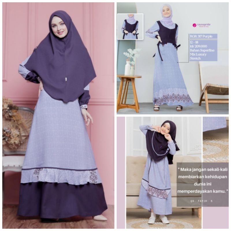 Cuci Gudang RAUNA "Couple Ibu dan Anak RK 317, RGR 317, RGA 317"