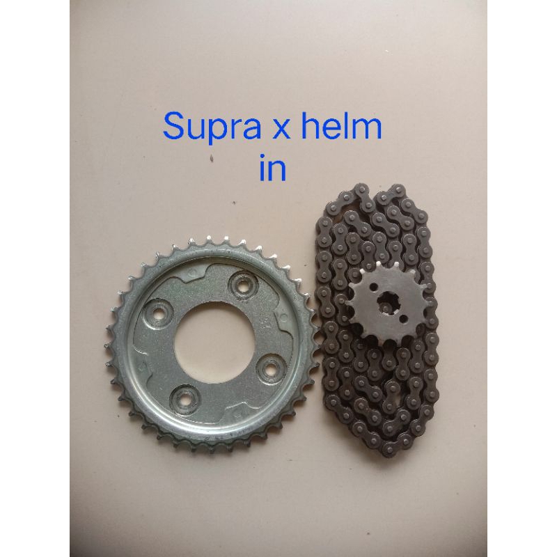 Gear set Supra x 125 helm in