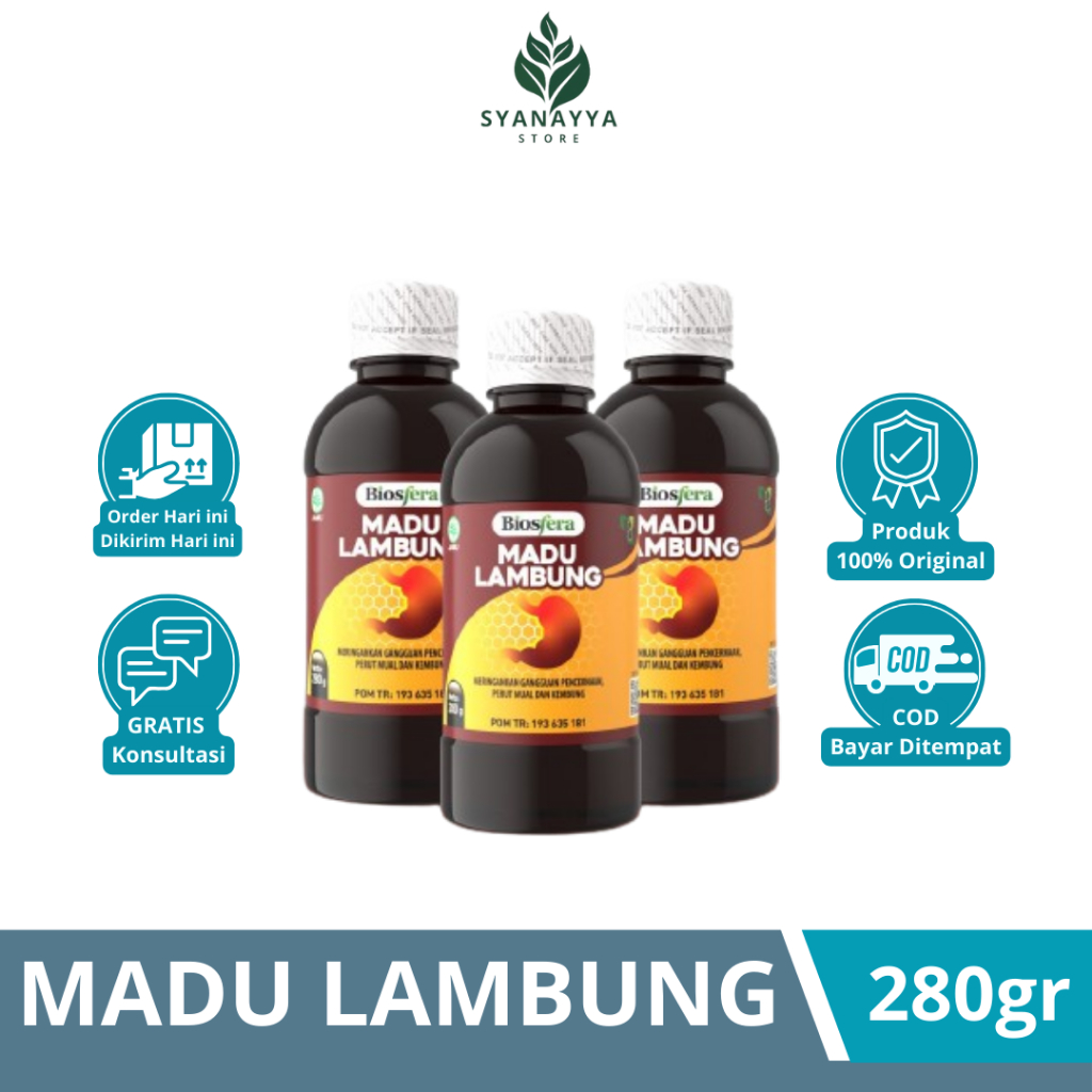 Madu lambung Biomaag Madu bio maag Madu Asam lambung Obat Asam Lambung dan Gerd