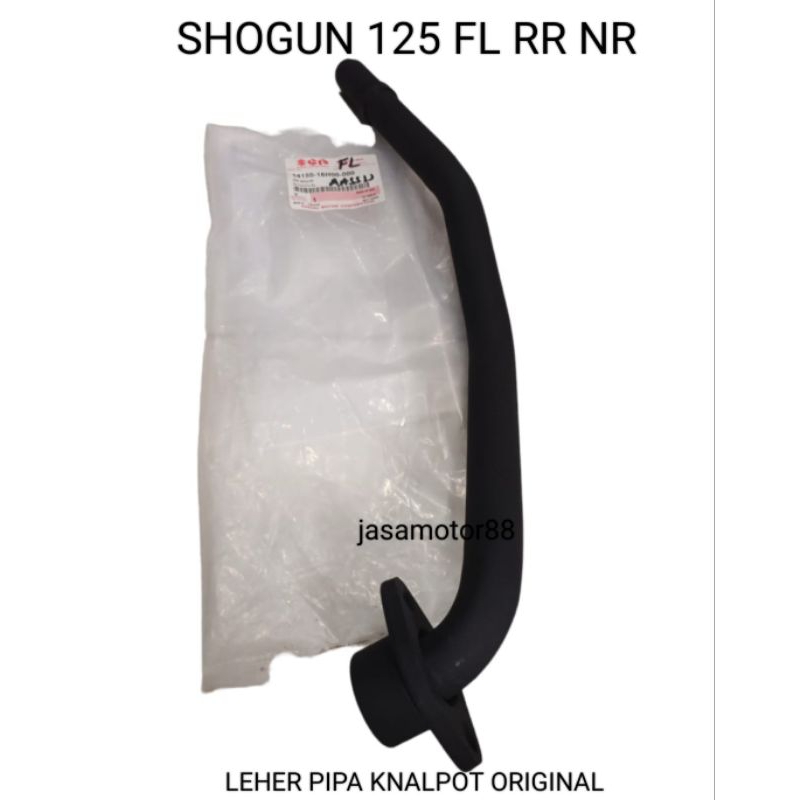 LEHER PIPA KNALPOT SHOGUN 125 FL RR NR ORIGINAL 16H00