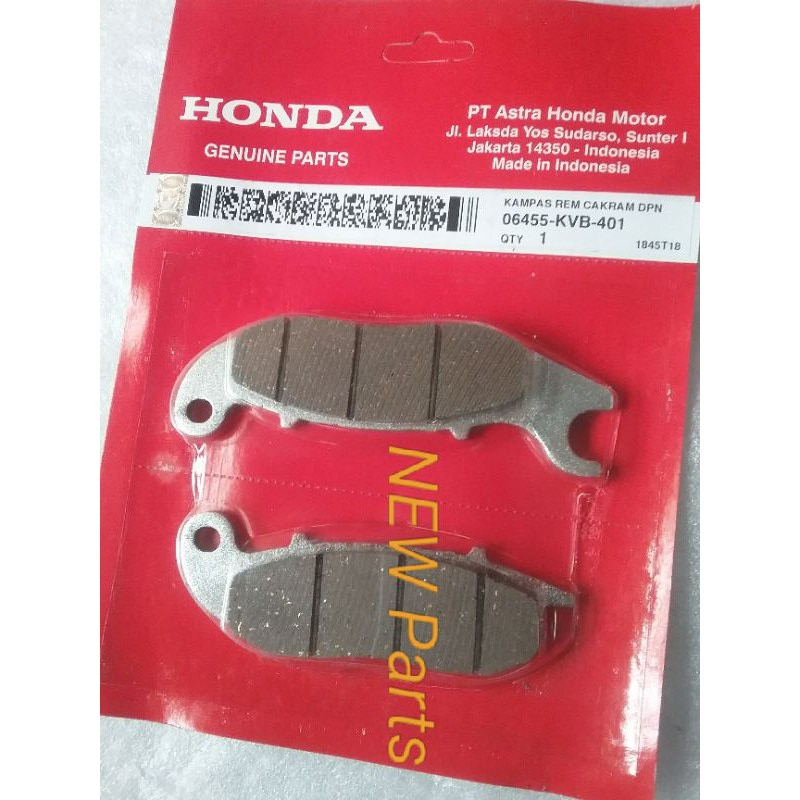 KAMPAS REM CAKRAM DEPAN ABS PCX ADV STYLO STILO .06455KVB401 06455-KVB-401