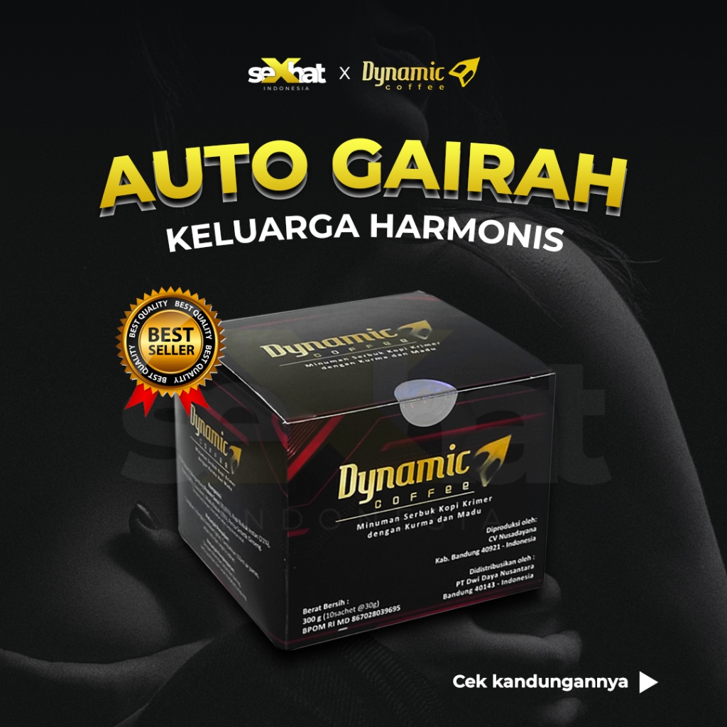 

SEXHAT - KOPI DYNAMIC 1 box 10 sachet eceran original | kopi dinamik | minuman kopi dynamik penambah Stamina Gairah Pria Wanita - Sexhat Indonesia