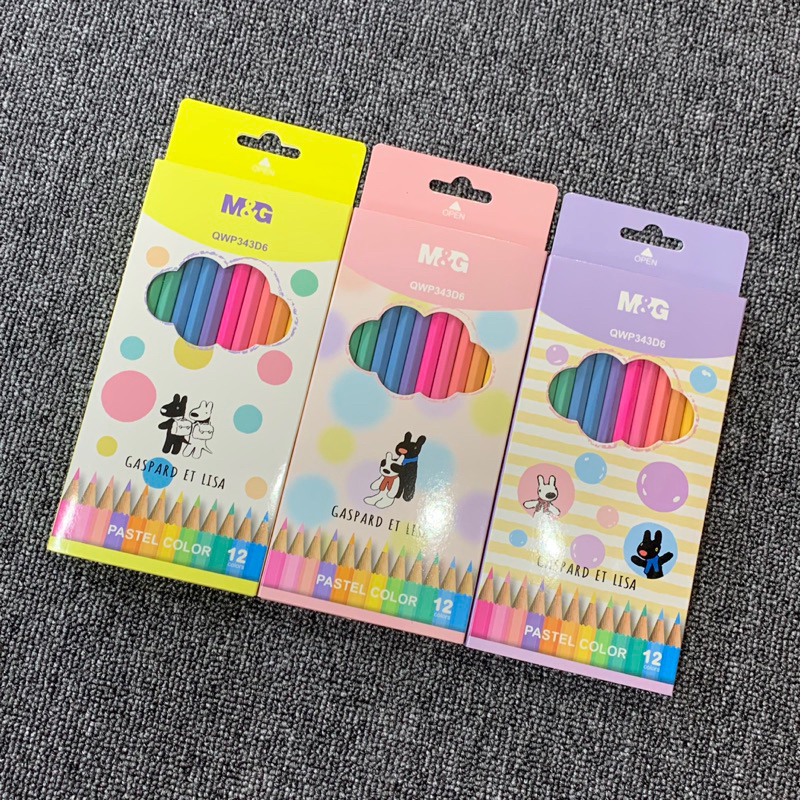 

PENSIL WARNA M&G WARNA PASTEL