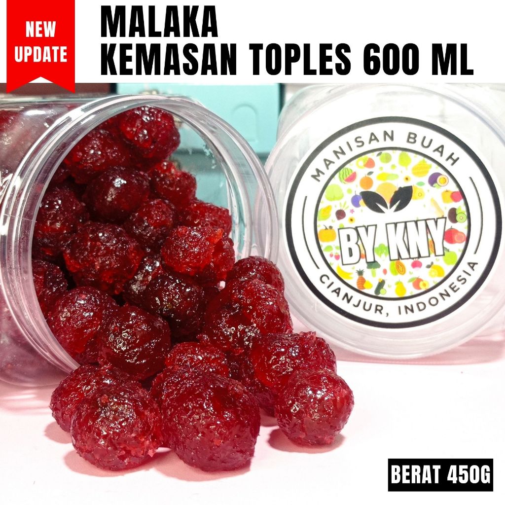 

BY KNY 600ML Manisan buah Malaka camilan buah manisan kering buah kemlaka / mloko / mlaka