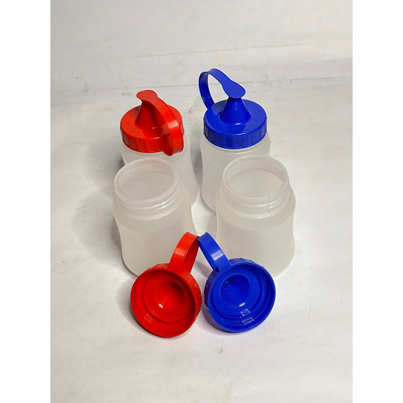BOTOL KECAP KECIL UKURAN 300ML / BOTOL KECAP PLASTIK MINI