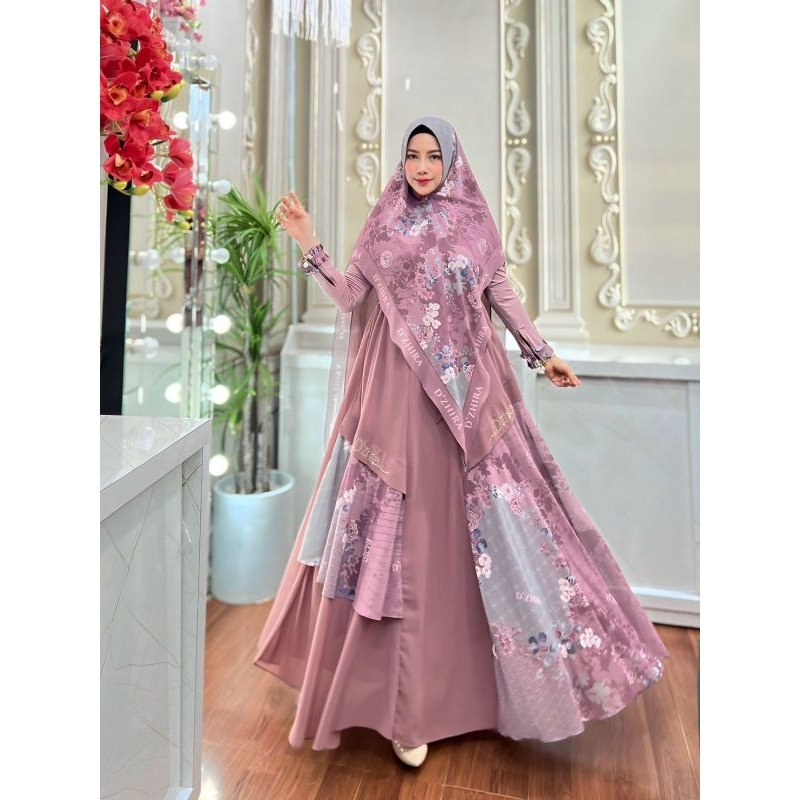 Rayya syari series original D'zhira hijab