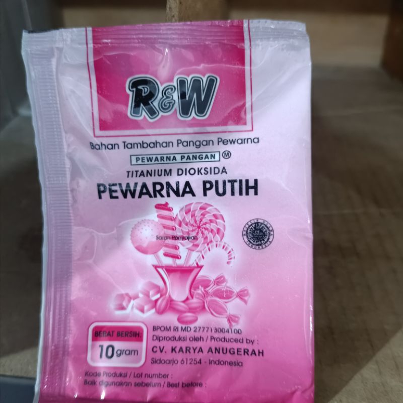

Pewarna Putih Makanan - Pewarna Putih Rw - Pemutih Rw