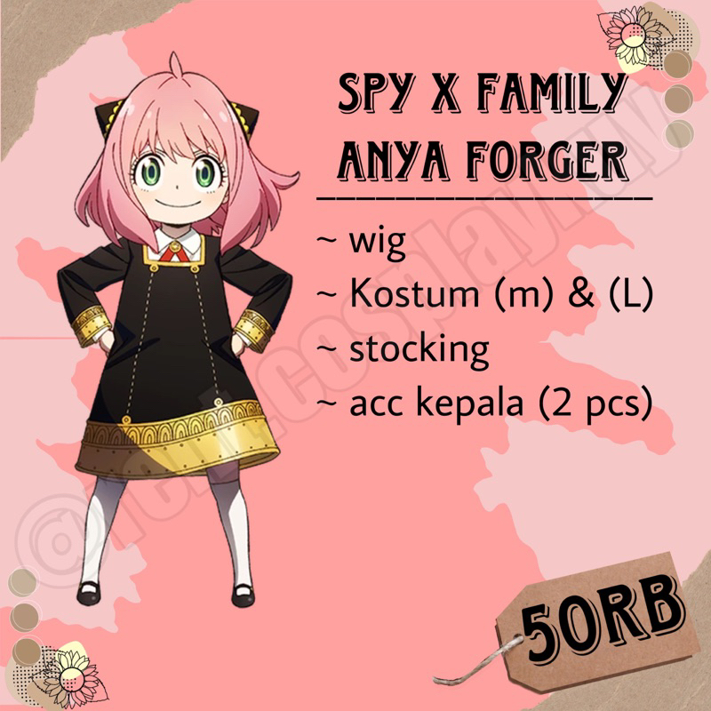 RENTAL / SEWA ANYA FORGER
