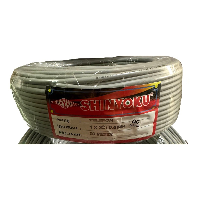 Kabel Telepon Shinyoku Kabel Instalasi Walet 50 meter