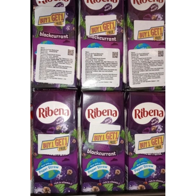 

ribena blackcurant juice 250ml fee jastip 15rb