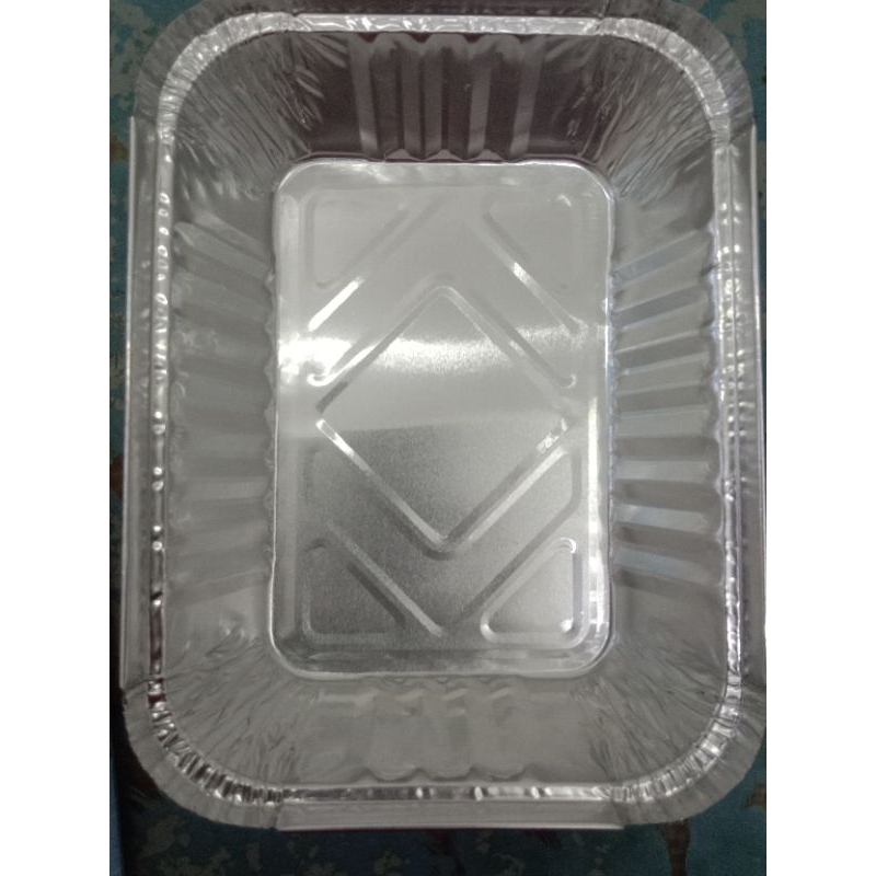 Al Foil Tray BX2173 Persegi Panjang 18x13cm (1pcs)
