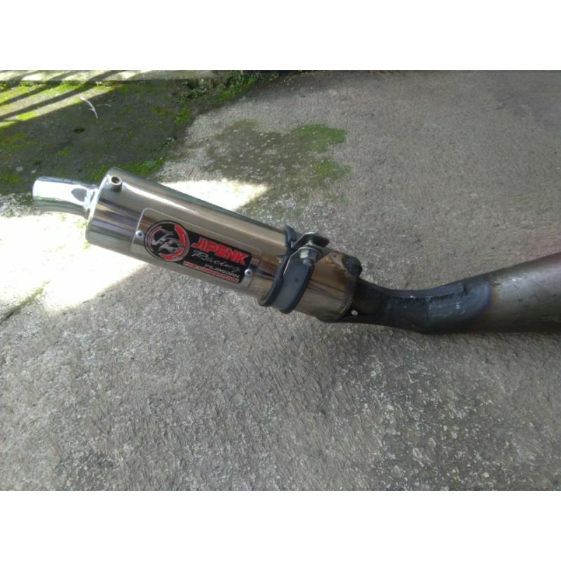 Knalpot Jipenk Racing kanan harian/tune up