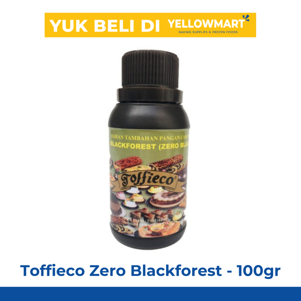 

Toffieco Zero Blackforest Pasta Perisa Pewarna - 100gr