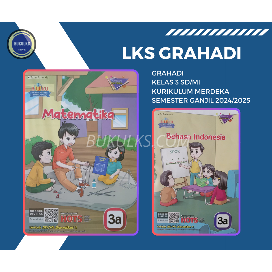 Buku LKS KARTIKA SIMPATI GRAHADI SD/MI Kelas 3 Merdeka Ganjil 2024/2025