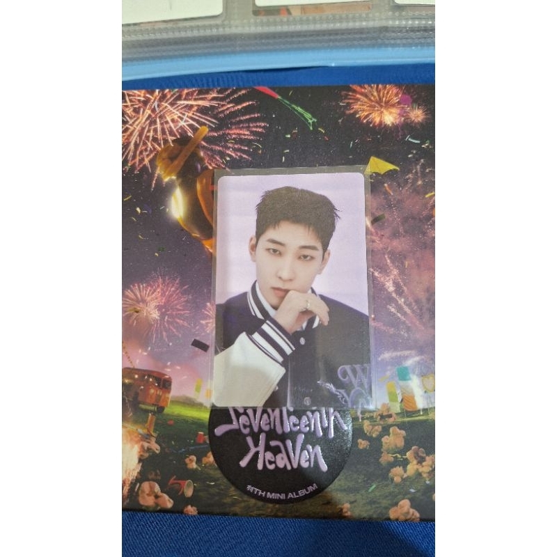 TRADING CARD FOLLOW WONWOO SEVENTEEN
