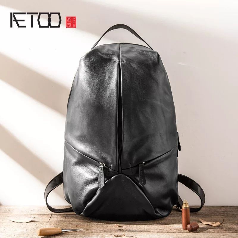 Tas Kulit Asli Tas Ransel =Tas Laptop Kulit
