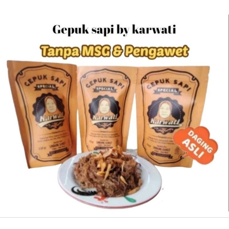 

Gepuk Sapi Spesial Karwati