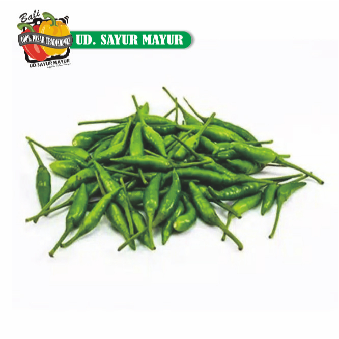 

Cabai hijau kecil | Cabai acar 100gram