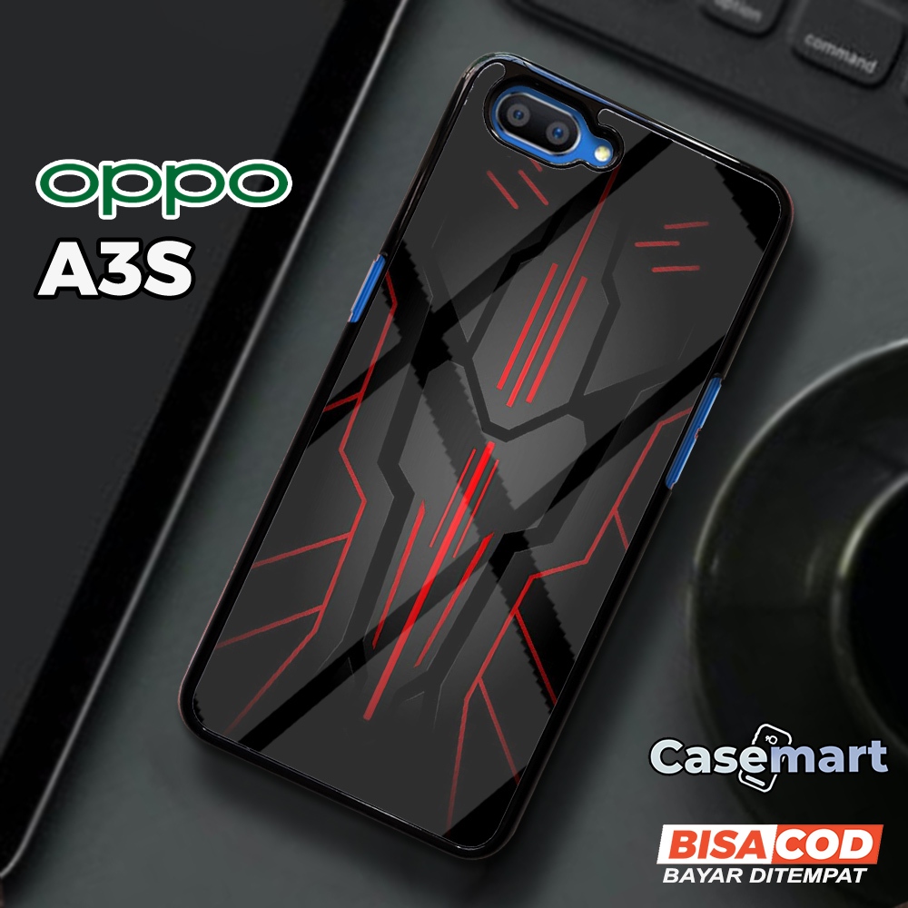 Case OPPO A3S Casing OPPO A3S Casemart [GLXY] Case Glossy Case Aesthetic Custom Case Anime Case Hp O