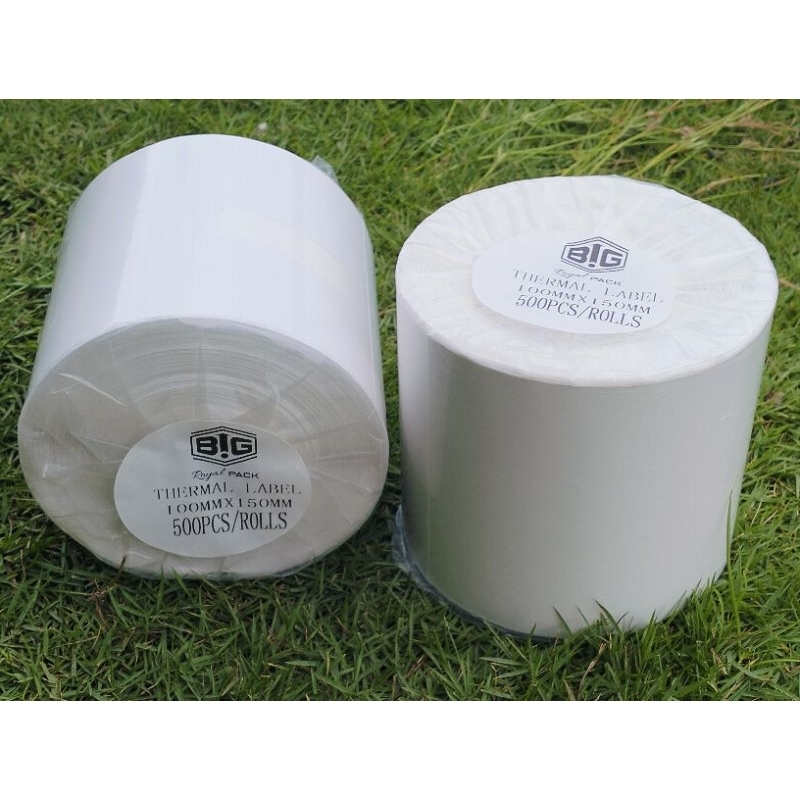 

Kertas Label Thermal Size 100 × 150 mm isi 500/Roll