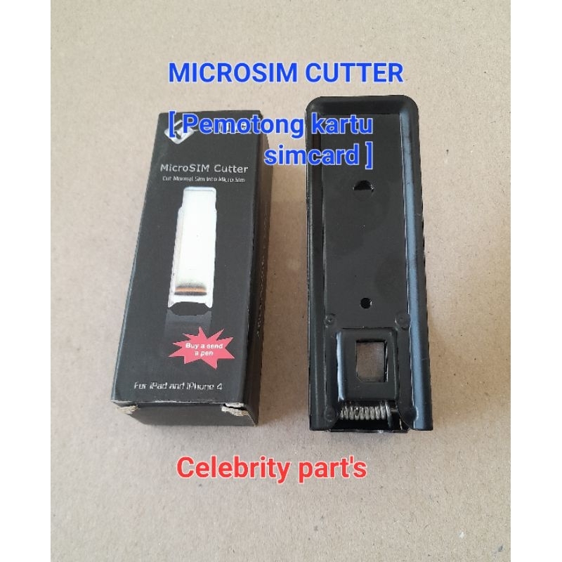 

SIM CUTTER / PEMOTONG KARTU MICROSIM MICRO SIM