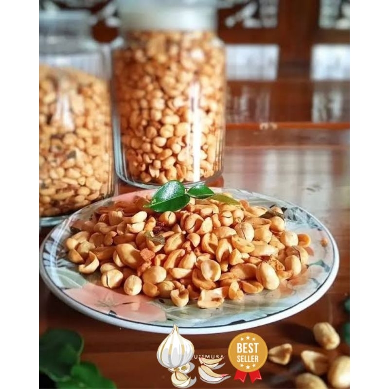 

Kacang Bawang Putih Goreng Original 500gram