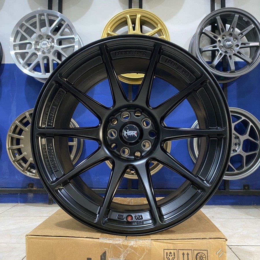 Velg mobil r17 Shinjuku Ring 17 Lebar 7,5/9 Lobang Baut 5 dobel pcd Et38/28 Velg Mobil Surabaya