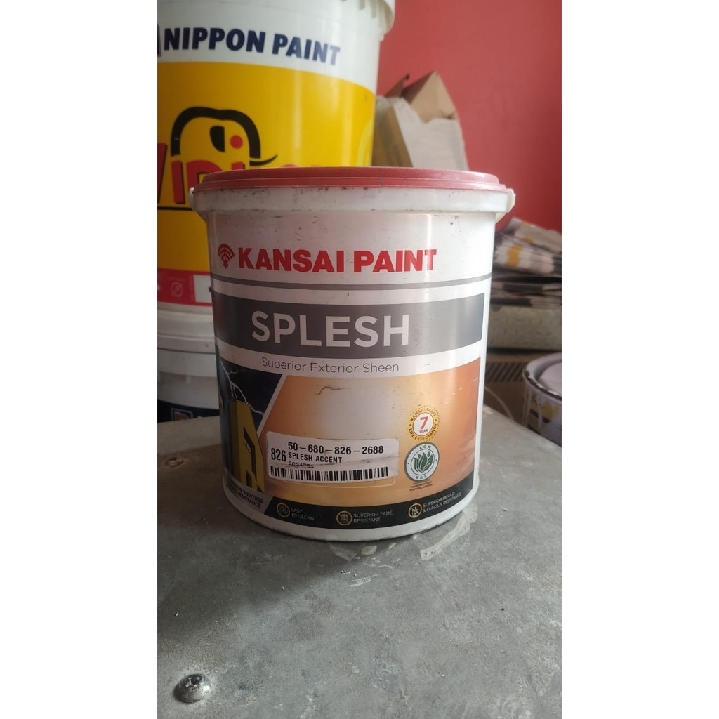 KANSAI PAINT Cat Tembok Splesh 2.5L