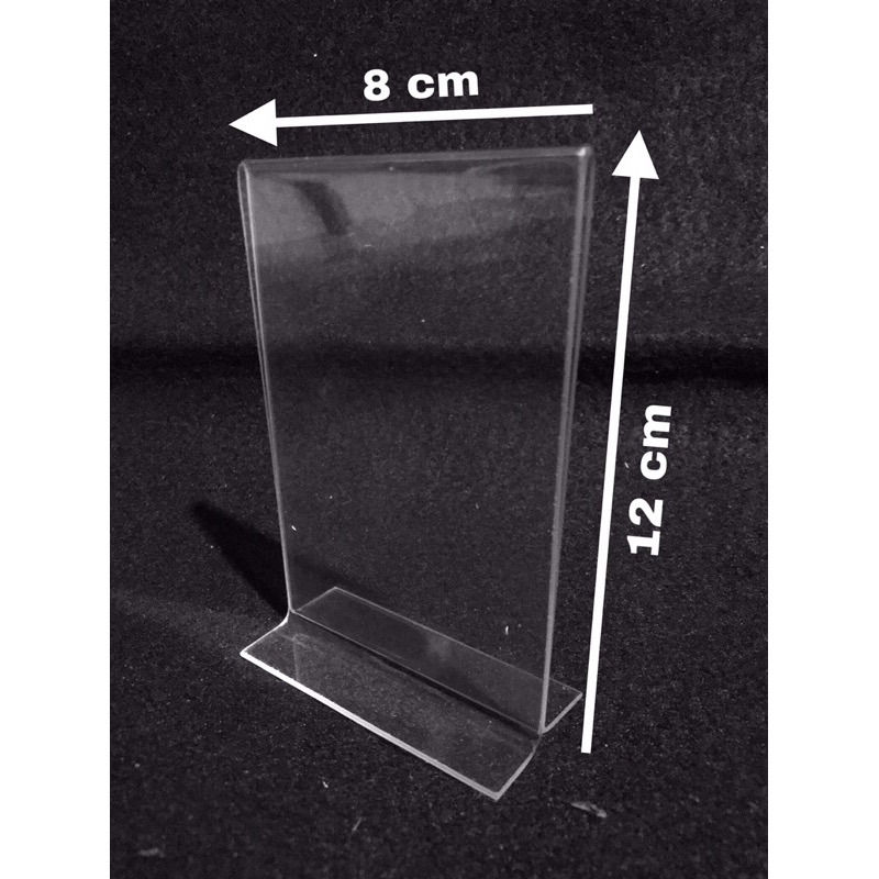 

nomer meja akrilik 8cm x 10cm model T