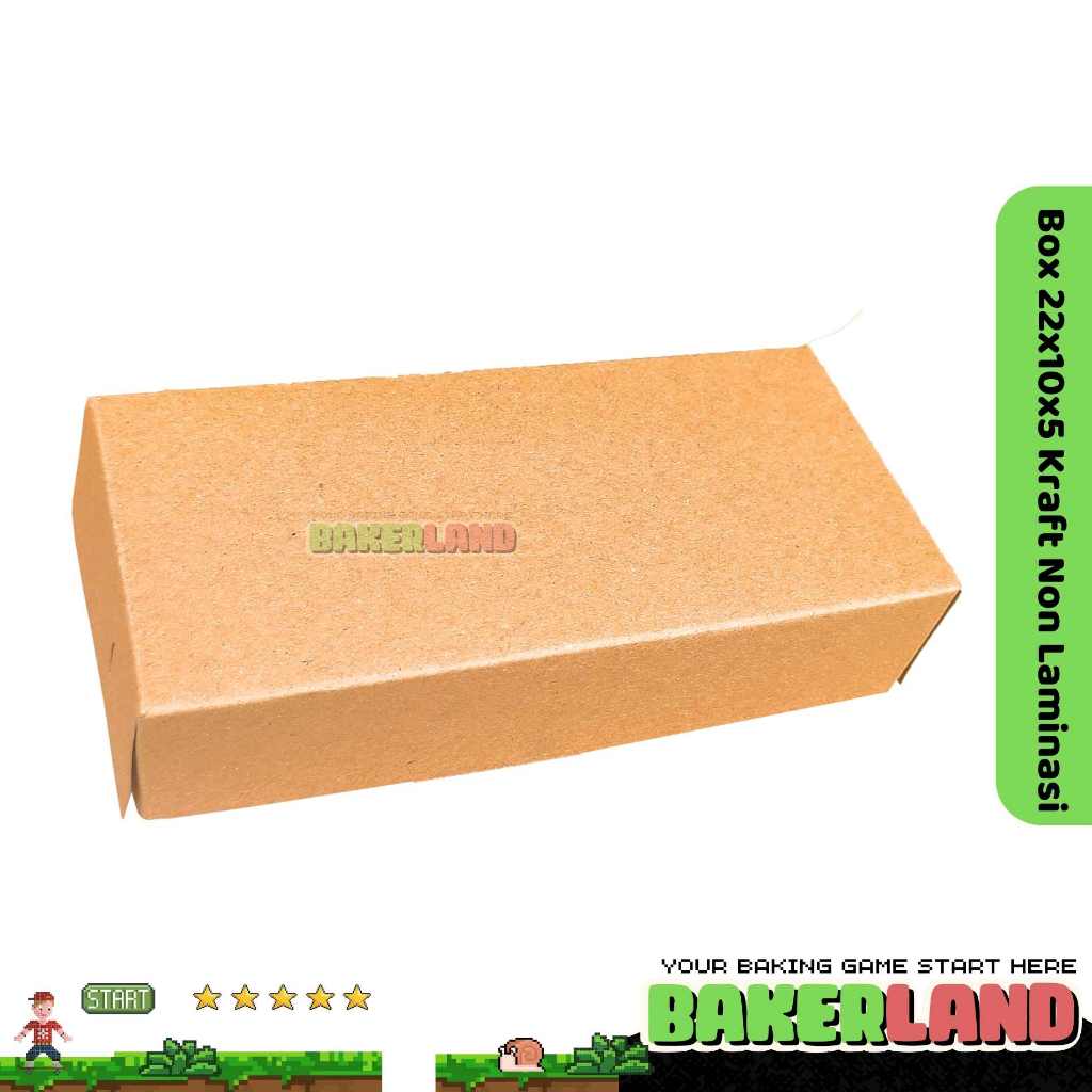 Dus Brownies Non Laminasi / Box Brownies / Kemasan Brownies / Dus Brownis / Box Brownis