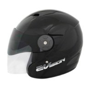 Helm KYT 2 VISION HITAM DOFF DOP MATT