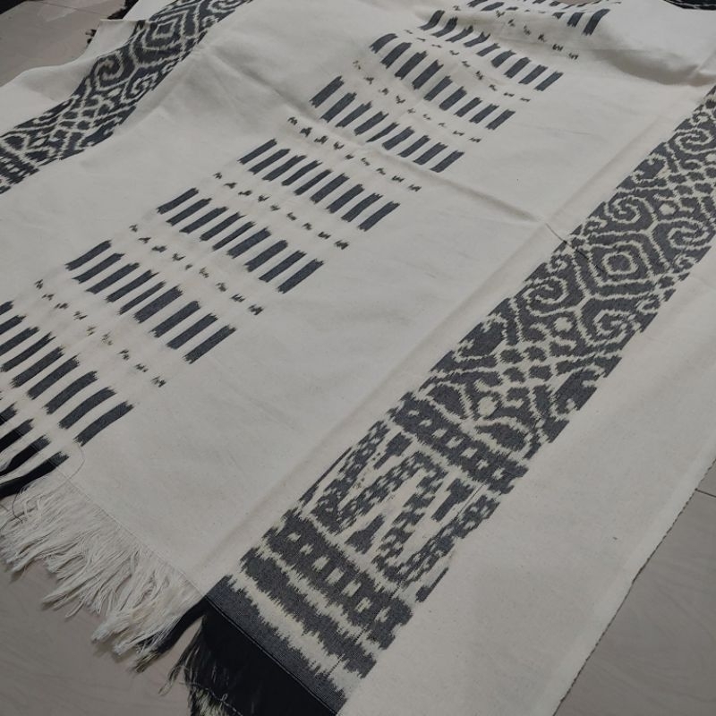 tenun putih / kain tenun putih / tenun putih viral