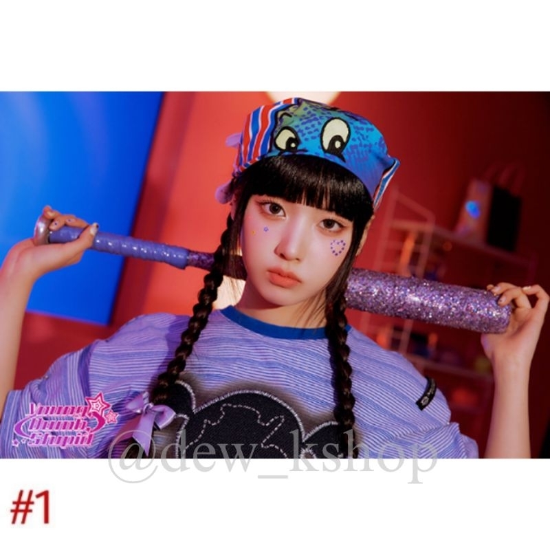 POSTER NMIXX [JIWOO] - "Young, Dumb, Stupid"