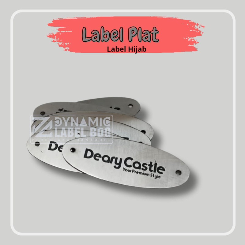 

label pelat label hijab label kuningan