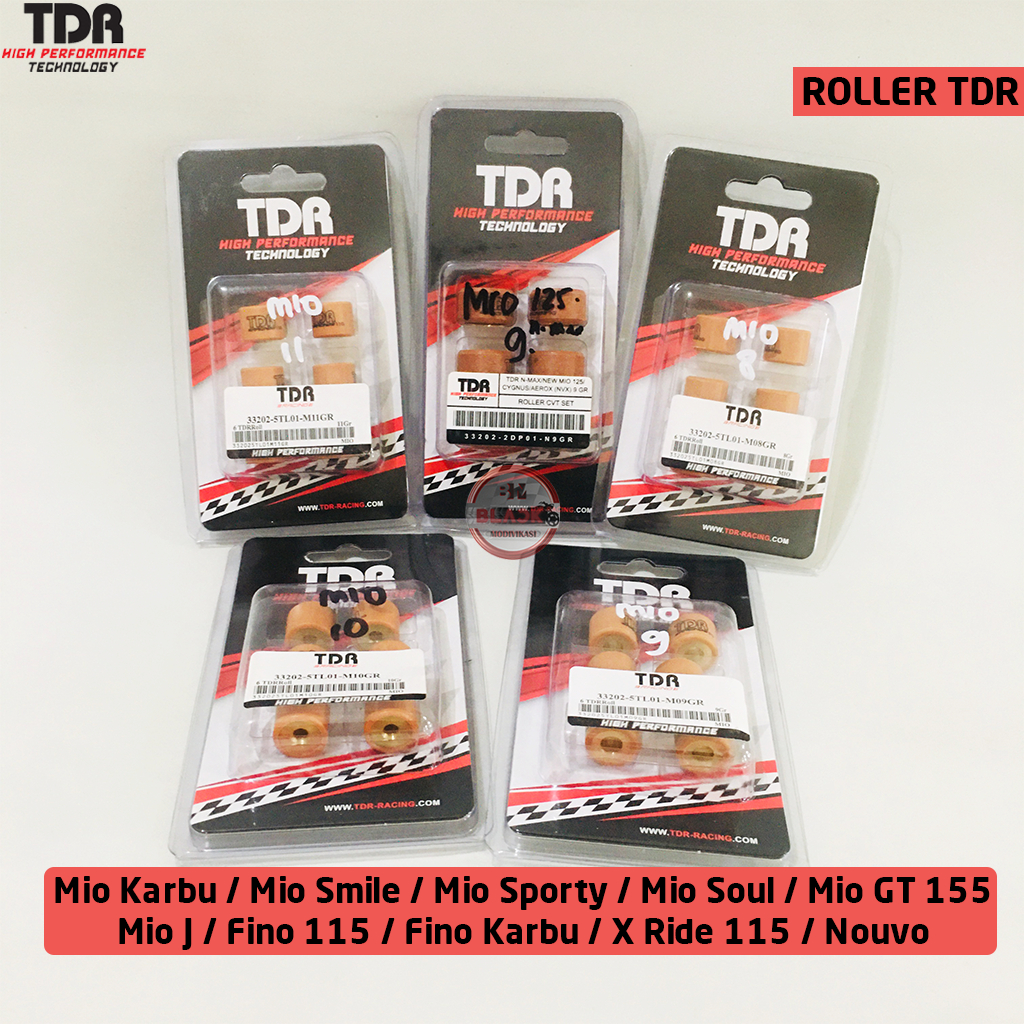 Roller TDR Racing Original Mio Karbu / Mio Sporty / Mio Smile / Mio Soul Karbu / Fino Karbu / Nouvo