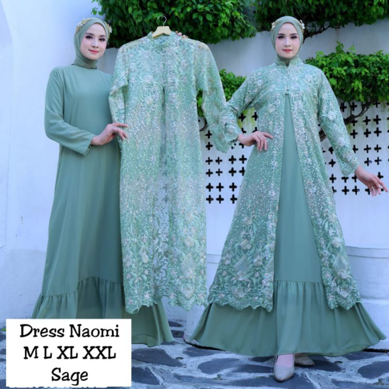 GAMIS ~ GAMIS DRESS ALUNA ~ GAMIS TERBARU ~ GAMIS PAYET MUTIARA ~ GAMIS MODERN