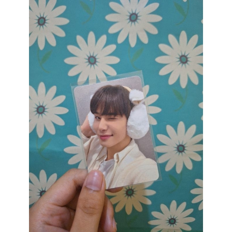 JUNGWOO PHOTOCARD PC PINK CHRISTMAS NCT 127