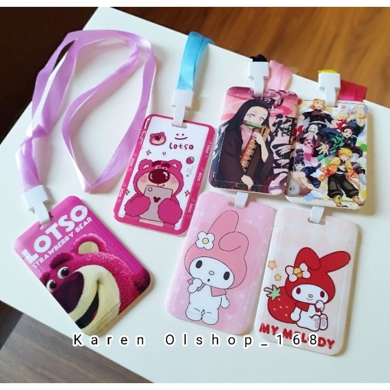 

Tempat Kartu ID Card / Card Holder / Gantungan ID / Lanyard /Name Tag